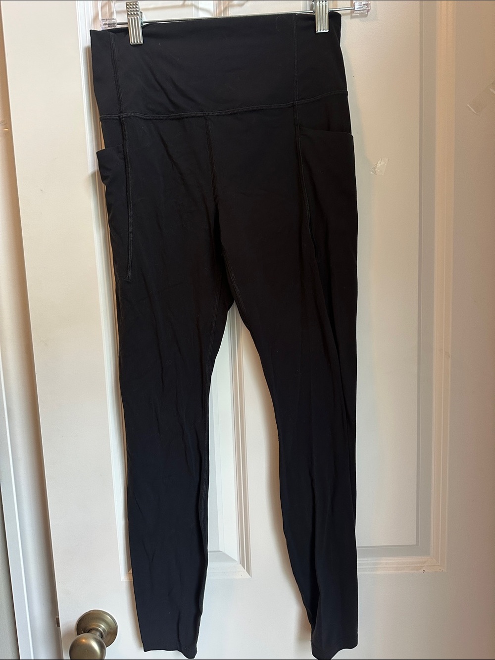 all in motion Black High-Waist Leggings with Side Pockets